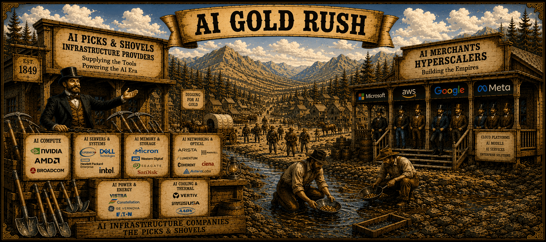 The Picks and Shovels of the AI Era